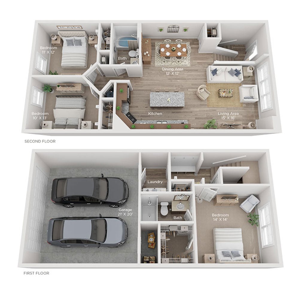 D2TH floorplan
